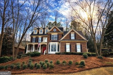 Stately 6-bedroom, 5-bath executive home built by award-winning on Woodmont Golf and Country Club in Georgia - for sale on GolfHomes.com, golf home, golf lot