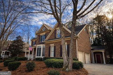 Stately 6-bedroom, 5-bath executive home built by award-winning on Woodmont Golf and Country Club in Georgia - for sale on GolfHomes.com, golf home, golf lot