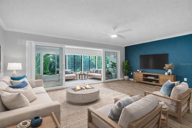 This beautifully updated 3-bedroom, 2-bath single-family home is on East Lake Woodlands Country Club in Florida - for sale on GolfHomes.com, golf home, golf lot
