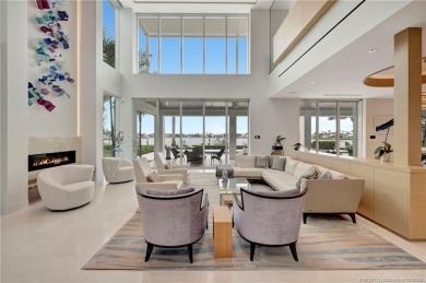 An exceptional waterfront residence in Sailfish Point, built in on Sailfish Point Golf Club, Inc. in Florida - for sale on GolfHomes.com, golf home, golf lot