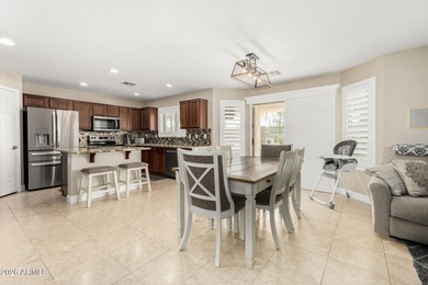 Welcome home to this stunning two-story gem, on a quiet on The Golf Club At Johnson Ranch in Arizona - for sale on GolfHomes.com, golf home, golf lot