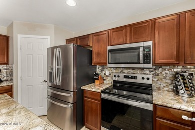 Welcome home to this stunning two-story gem, on a quiet on The Golf Club At Johnson Ranch in Arizona - for sale on GolfHomes.com, golf home, golf lot