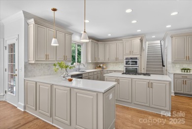 This one has it all - full basement home, on a quiet cul-de-sac on Ballantyne Resort and Country Club in North Carolina - for sale on GolfHomes.com, golf home, golf lot