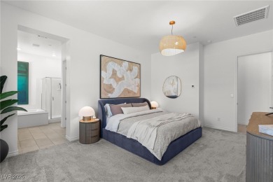 This highly sought after NextGen floorplan in the gated Reverie on Reflection Bay Golf Club in Nevada - for sale on GolfHomes.com, golf home, golf lot