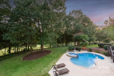 This one has it all - full basement home, on a quiet cul-de-sac on Ballantyne Resort and Country Club in North Carolina - for sale on GolfHomes.com, golf home, golf lot