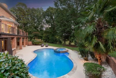 This one has it all - full basement home, on a quiet cul-de-sac on Ballantyne Resort and Country Club in North Carolina - for sale on GolfHomes.com, golf home, golf lot