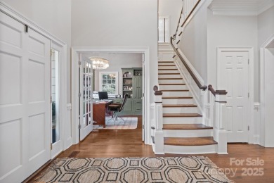 Live the ultimate lifestyle in this stunning home w/deeded boat on Trump National Golf Club Charlotte in North Carolina - for sale on GolfHomes.com, golf home, golf lot