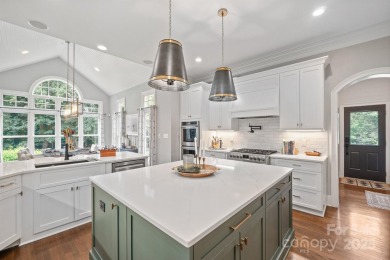 Live the ultimate lifestyle in this stunning home w/deeded boat on Trump National Golf Club Charlotte in North Carolina - for sale on GolfHomes.com, golf home, golf lot