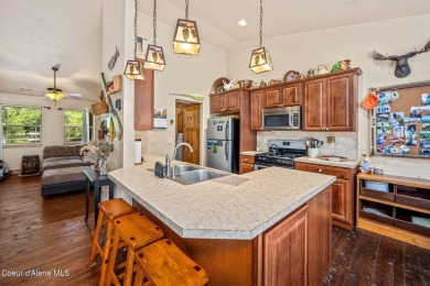 Your own private paradise! This 2012 custom-built Priest Lake on Priest Lake Golf and Tennis Club in Idaho - for sale on GolfHomes.com, golf home, golf lot