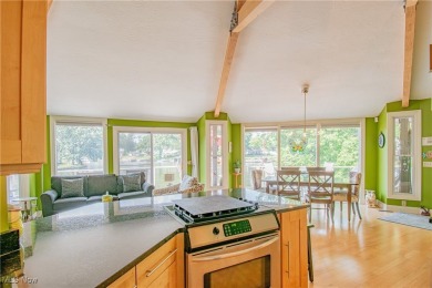 Paradise found! This one-of-a-kind, custom-built octagon-shaped on Turkeyfoot Lake Golf Links in Ohio - for sale on GolfHomes.com, golf home, golf lot