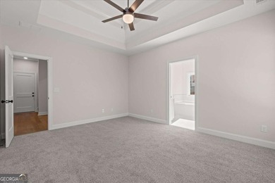 This stunning, brand-new home is officially complete, move-in on Fairfield Plantation Golf and Country Club in Georgia - for sale on GolfHomes.com, golf home, golf lot