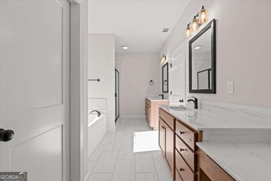 This stunning, brand-new home is officially complete, move-in on Fairfield Plantation Golf and Country Club in Georgia - for sale on GolfHomes.com, golf home, golf lot