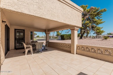 Location!  Lovely end unit with view of golf course and minutes on Fountain of the Sun Country Club in Arizona - for sale on GolfHomes.com, golf home, golf lot