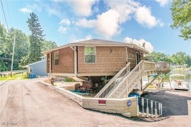 Paradise found! This one-of-a-kind, custom-built octagon-shaped on Turkeyfoot Lake Golf Links in Ohio - for sale on GolfHomes.com, golf home, golf lot