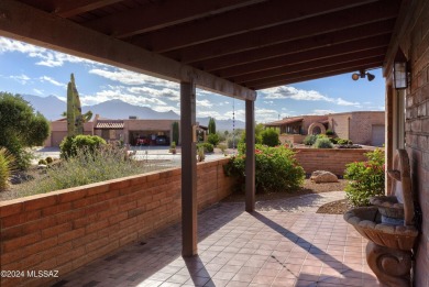 Experience views from every window, perfectly situated above the on Desert Hills Golf Club of Green Valley in Arizona - for sale on GolfHomes.com, golf home, golf lot