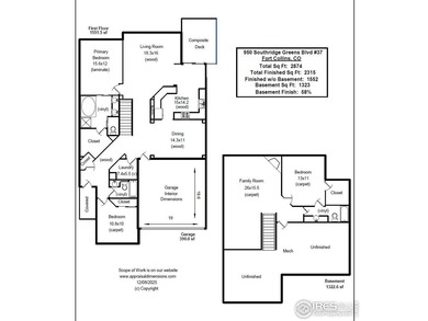 Welcome to a Spacious Ranch Home on Prime Lot & Location! Your on Southridge Golf Club in Colorado - for sale on GolfHomes.com, golf home, golf lot