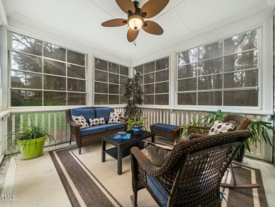 BREATHTAKING home in sought after HERITAGE!  Screened porch on Heritage Golf Club in North Carolina - for sale on GolfHomes.com, golf home, golf lot