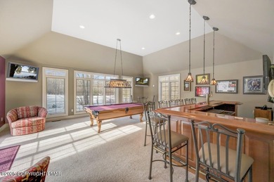 One-of-a-kind, must-see brick home offering approximately 3,500 on Split Rock Resort and Country Club in Pennsylvania - for sale on GolfHomes.com, golf home, golf lot