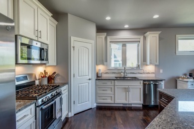 Well-appointed ranch w/quality finishes, custom details, + on The Legend At Bergamont in Wisconsin - for sale on GolfHomes.com, golf home, golf lot
