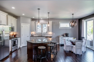 Well-appointed ranch w/quality finishes, custom details, + on The Legend At Bergamont in Wisconsin - for sale on GolfHomes.com, golf home, golf lot
