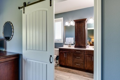Well-appointed ranch w/quality finishes, custom details, + on The Legend At Bergamont in Wisconsin - for sale on GolfHomes.com, golf home, golf lot