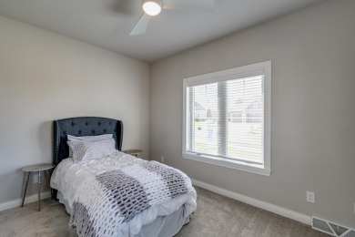 Well-appointed ranch w/quality finishes, custom details, + on The Legend At Bergamont in Wisconsin - for sale on GolfHomes.com, golf home, golf lot