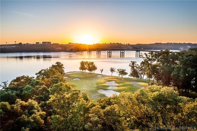 Exceptional vacant lot with beautiful direct water views located on The Club At Porto Cima in Missouri - for sale on GolfHomes.com, golf home, golf lot