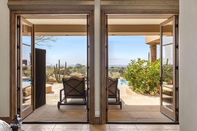 Unrivaled Views, Timeless Elegance in Talus at Troon North A on Troon North Golf Club  in Arizona - for sale on GolfHomes.com, golf home, golf lot