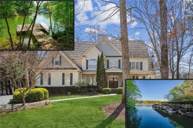 **Custom-Built Lake Home w/ the only PRIVATE SWIM PLATFORM in on Chestatee Golf Club in Georgia - for sale on GolfHomes.com, golf home, golf lot