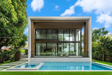 Situated on the Miami Beach Golf Course, this brand-new home is on  in Florida - for sale on GolfHomes.com, golf home, golf lot