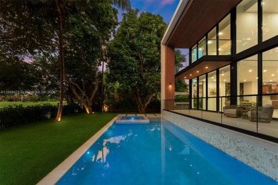 Situated on the Miami Beach Golf Course, this brand-new home is on  in Florida - for sale on GolfHomes.com, golf home, golf lot