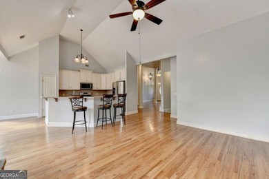 Welcome Home to this beautiful, easy-living residence perfectly on Hampton Golf Village in Georgia - for sale on GolfHomes.com, golf home, golf lot