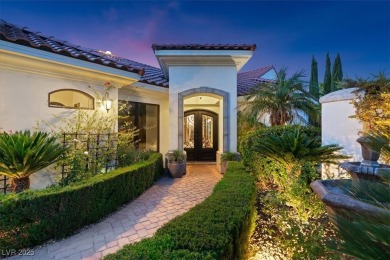 Welcome to this exquisite fully furnished estate with on South Shore At Lake Las Vegas in Nevada - for sale on GolfHomes.com, golf home, golf lot