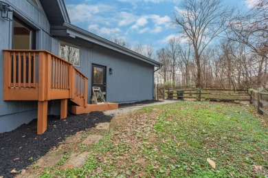 Perched above Hidden Valley Lake, this stunning 3bd,3ba A-Frame on Hidden Valley Golf Club in Indiana - for sale on GolfHomes.com, golf home, golf lot