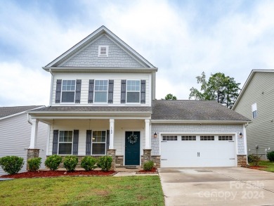 This stunning 3-bedroom, 2.5-bath Devin floor plan by True Homes on The Tillery Tradition Country Club in North Carolina - for sale on GolfHomes.com, golf home, golf lot