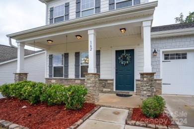 This stunning 3-bedroom, 2.5-bath Devin floor plan by True Homes on The Tillery Tradition Country Club in North Carolina - for sale on GolfHomes.com, golf home, golf lot