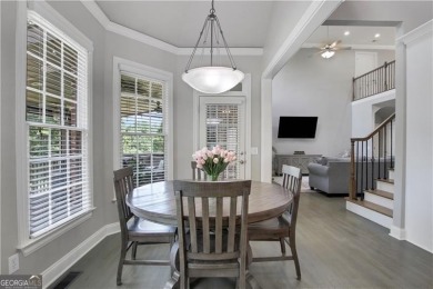 Enjoy Unbeatable views from Morning Coffee to Golden Hour - on Hamilton Mill Golf Club in Georgia - for sale on GolfHomes.com, golf home, golf lot
