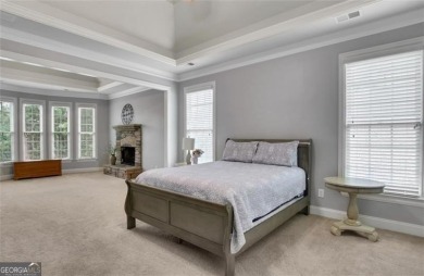 Enjoy Unbeatable views from Morning Coffee to Golden Hour - on Hamilton Mill Golf Club in Georgia - for sale on GolfHomes.com, golf home, golf lot