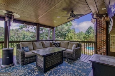 Enjoy Unbeatable views from Morning Coffee to Golden Hour - on Hamilton Mill Golf Club in Georgia - for sale on GolfHomes.com, golf home, golf lot