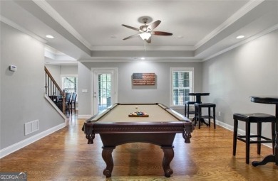 Enjoy Unbeatable views from Morning Coffee to Golden Hour - on Hamilton Mill Golf Club in Georgia - for sale on GolfHomes.com, golf home, golf lot