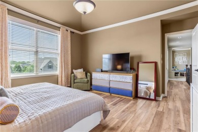 This 2-story home in Chapel Hill sits on a large cul-de-sac lot on Heritage Park Golf Course in Kansas - for sale on GolfHomes.com, golf home, golf lot