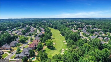 Enjoy Unbeatable views from Morning Coffee to Golden Hour - on Hamilton Mill Golf Club in Georgia - for sale on GolfHomes.com, golf home, golf lot