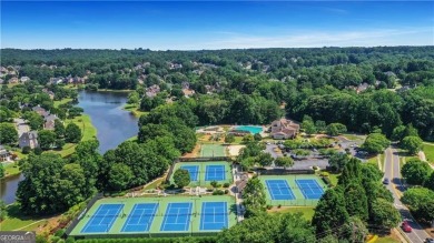 Enjoy Unbeatable views from Morning Coffee to Golden Hour - on Hamilton Mill Golf Club in Georgia - for sale on GolfHomes.com, golf home, golf lot