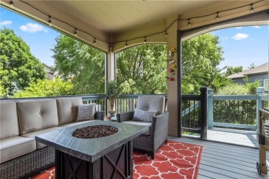 This 2-story home in Chapel Hill sits on a large cul-de-sac lot on Heritage Park Golf Course in Kansas - for sale on GolfHomes.com, golf home, golf lot