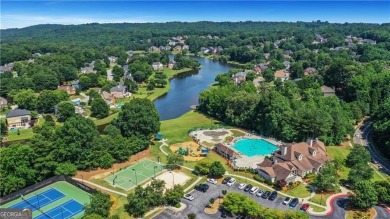 Enjoy Unbeatable views from Morning Coffee to Golden Hour - on Hamilton Mill Golf Club in Georgia - for sale on GolfHomes.com, golf home, golf lot