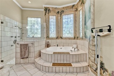 This stunning Italian villa showcases remarkable architecture on Trophy Club of Dallas in Texas - for sale on GolfHomes.com, golf home, golf lot