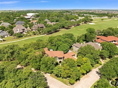 This stunning Italian villa showcases remarkable architecture on Trophy Club of Dallas in Texas - for sale on GolfHomes.com, golf home, golf lot
