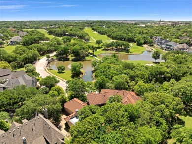 This stunning Italian villa showcases remarkable architecture on Trophy Club of Dallas in Texas - for sale on GolfHomes.com, golf home, golf lot