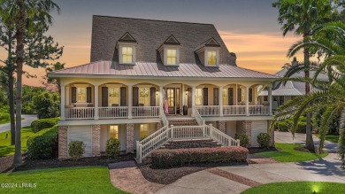 Welcome to luxury living in this 4BD/5BA water-front home in on Belfair Golf Club in South Carolina - for sale on GolfHomes.com, golf home, golf lot