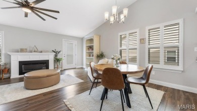 Enjoy effortless living in this beautifully designed detached on Golf Club of Wentzville in Missouri - for sale on GolfHomes.com, golf home, golf lot